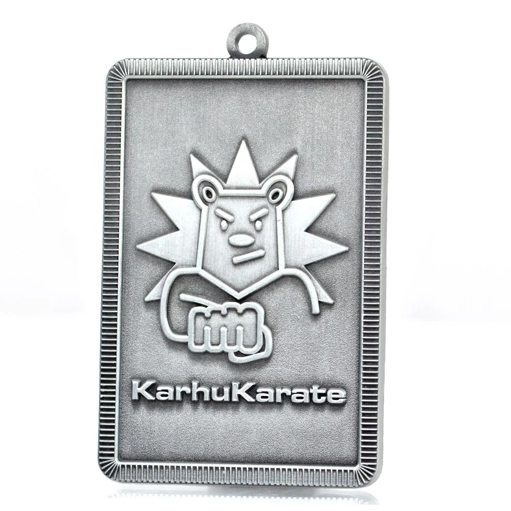 Factory Custom Gift And Award Sex Russia Sport Rectangle Royal Rugby Coin Medals