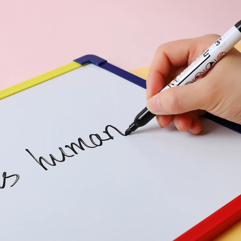 Long Life Usage Low Odor Vivid And Vibrant Colors Medium Tip Neodymium Strong Magnetic Dry Erase Marker For Whiteboard