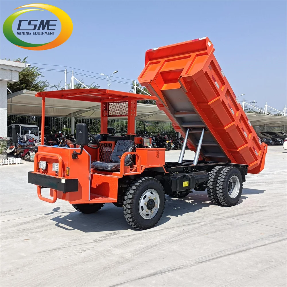 Four-Wheels Affordable/Made in China/Electric Diesel Mining Mini Dumper for Tunnel
