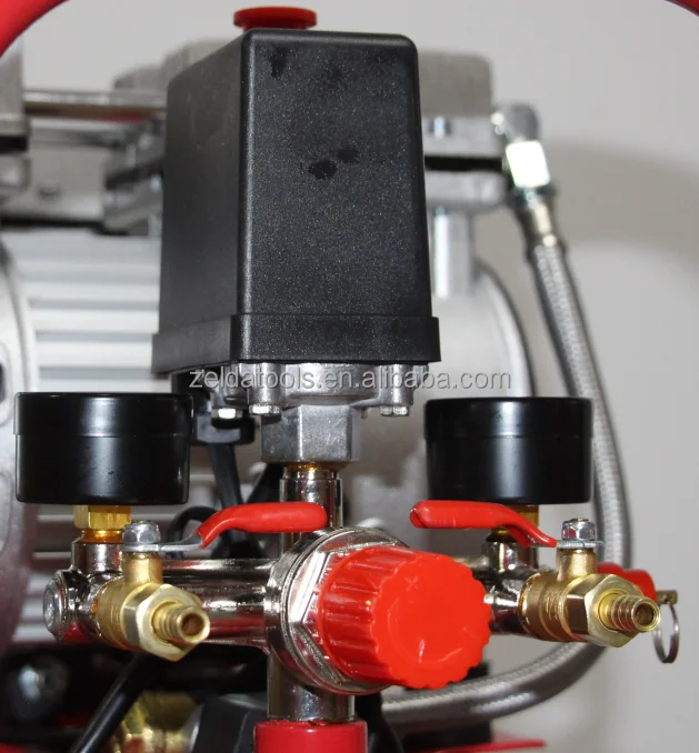 Factory cheap price portable oil free silent air compressor ZD6002-50L for sale