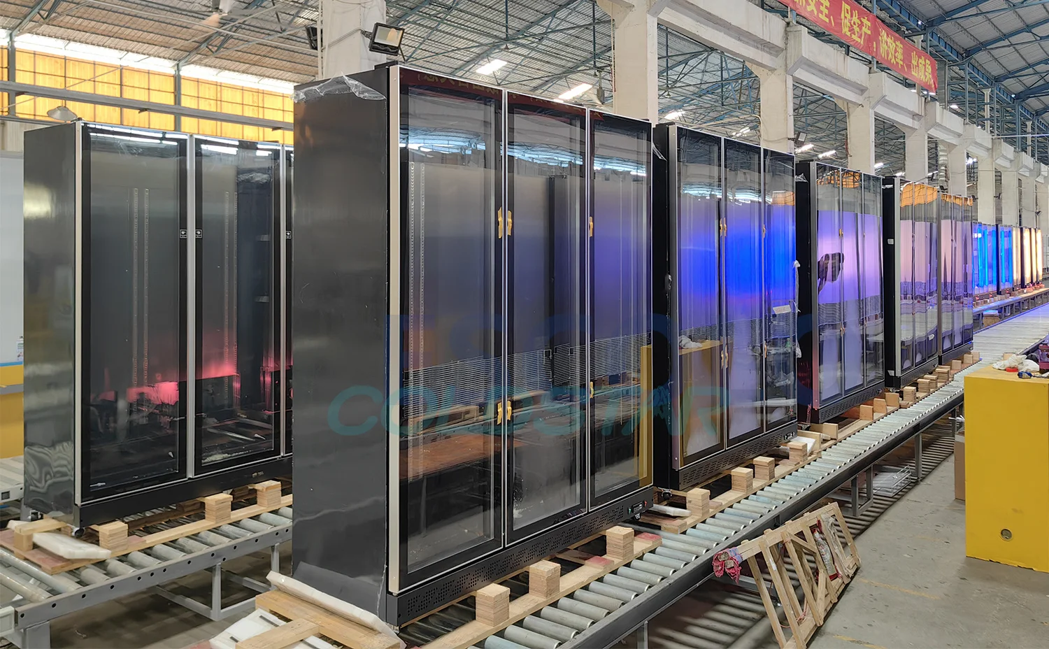 Hot Sale Commercial 1 2 3 Door Vertical Refrigerator Display case Beer Beverage Cooler