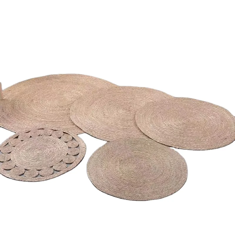 Оптовая продажа Заводские поставки соломенный коврик Коврик для медитации Будды круглый домашней зоны