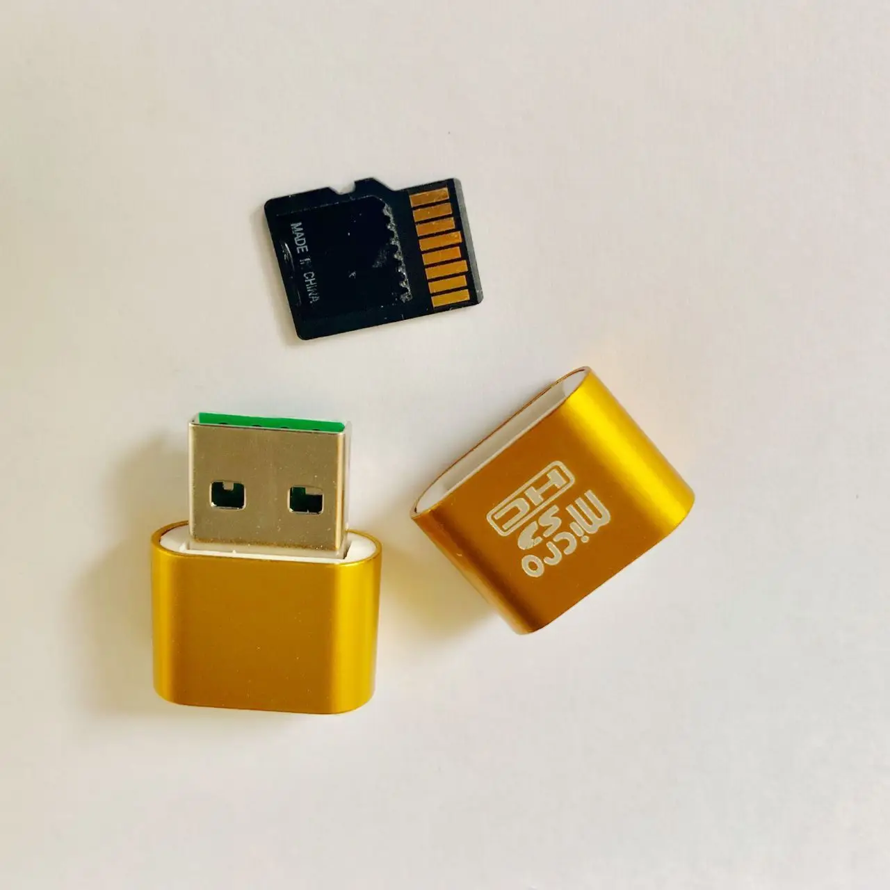 Новинка TF Встроенный кардридер из алюминиевого сплава MicroSD для мобильных телефонов заводское устройство чтения карт