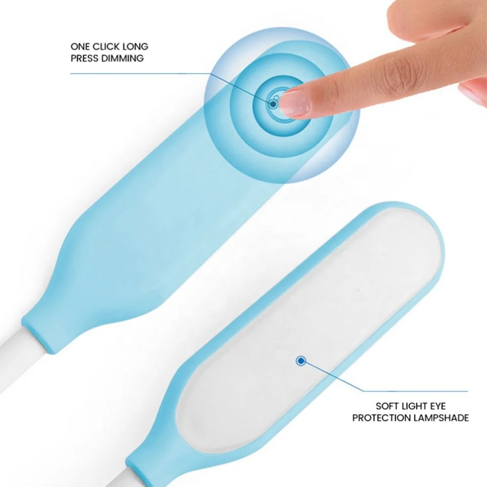 Portable Magnetic Base Household 360-Degree Touch Flexible Gooseneck Led Sewing Machine Lamp