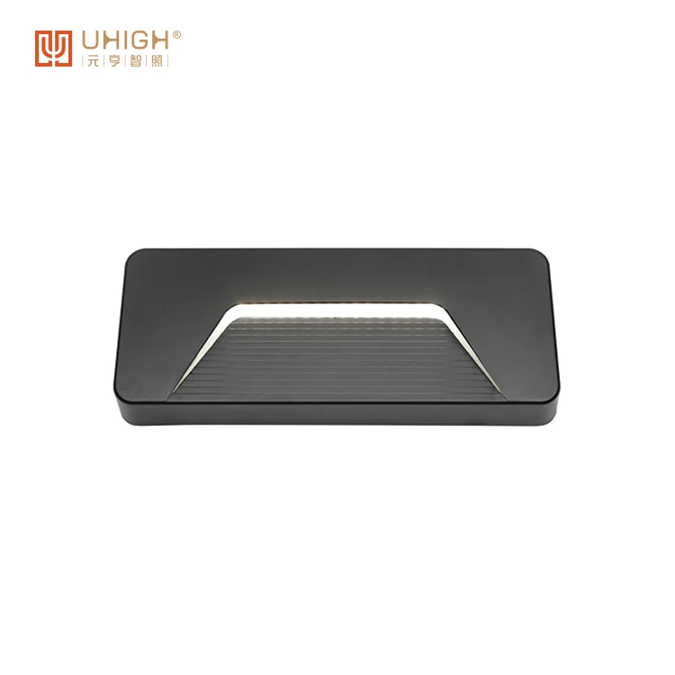 Поверхностное крепление IP65 класс II 3 Вт SMD Epistar LED 100% пластиковое Наружное освещение лестницы уличное