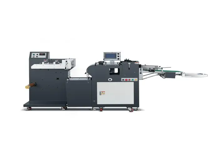 MDC-360-plus customization rotary and flatbed flexo cold stamping foiling and flatbed sticker die cutting machine