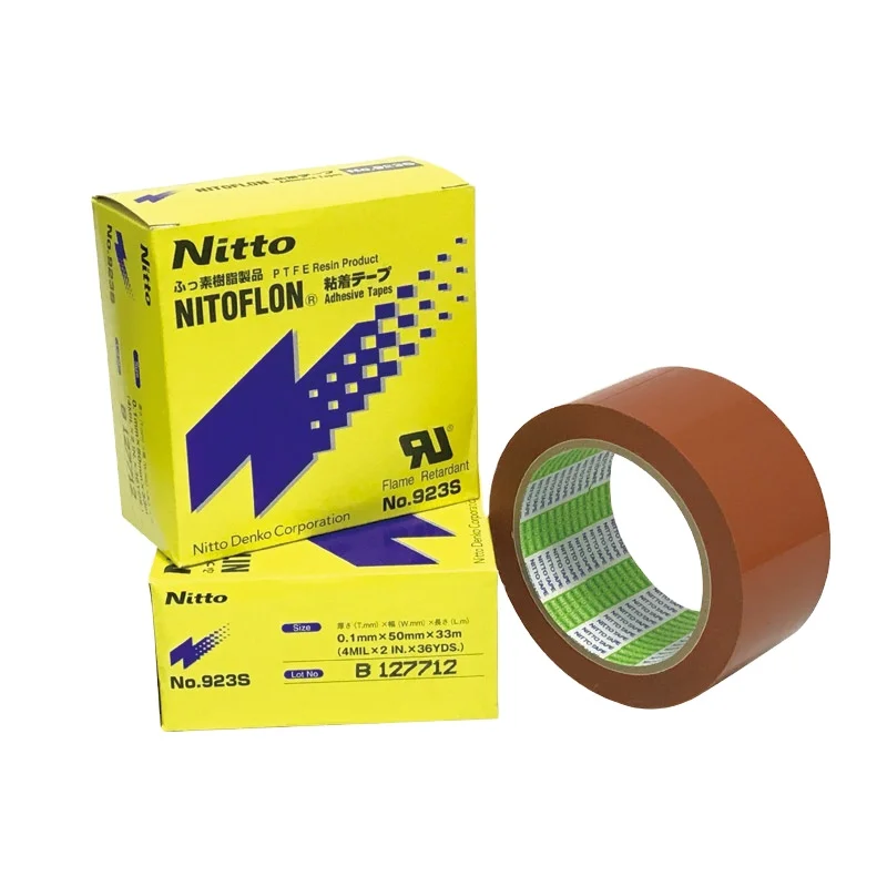 Special Reinforcement Film PTFE  NITOFLON  Adhesive Tape No. 923S 0.1mmx50mmx33m N0.1mmx38mmx33m