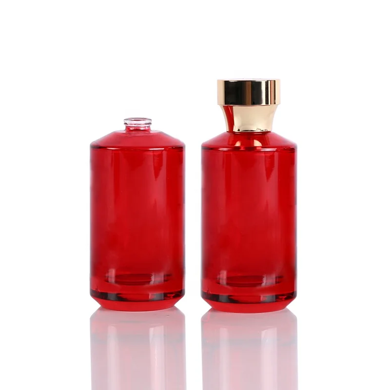 100ml brand custom new design glass bottle for perfume