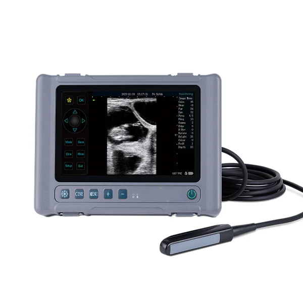 Handheld Veterinary B/W Ultrasound Scanner Vet Palm Ultrasound Scanner Veterinary B Mode Ultrasound Machine for Bovine Equine