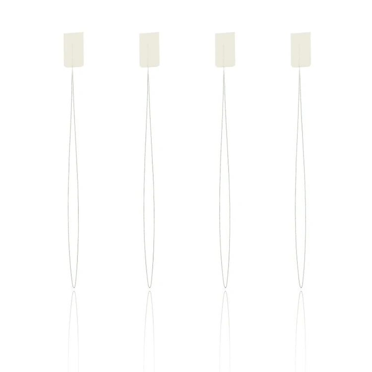 Stainless Steel Long Needle Threader Cross Stitch Sewing Threading Tools for Embroidery Floss Stitching DIY Hand Crafts