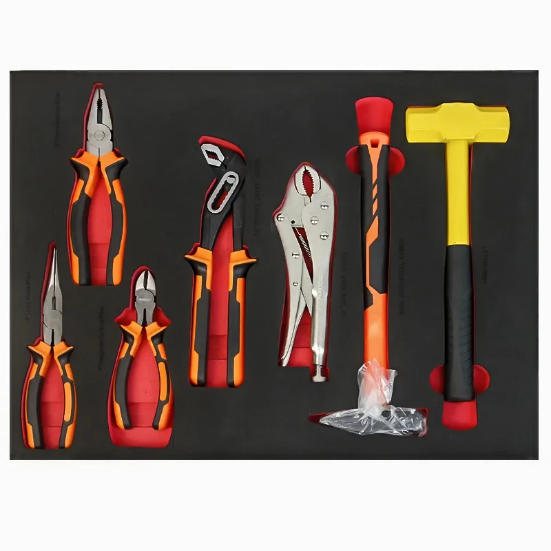 Factory Wholesale Low Price Tool Trolley Cabinet Pliers Hammer Etc. Professional Repair Tool Set