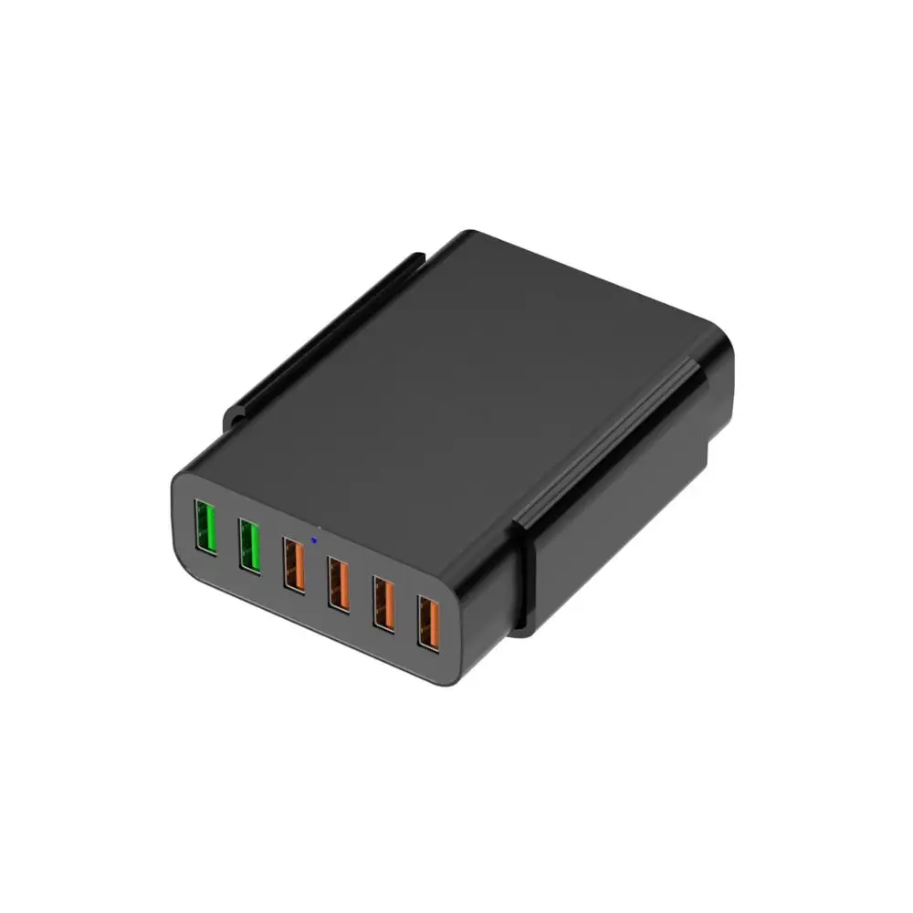  HUNDA горячая Распродажа 96 Вт 6 USB портов QC3.0 быстрая зарядка автомобильное зарядное устройство для