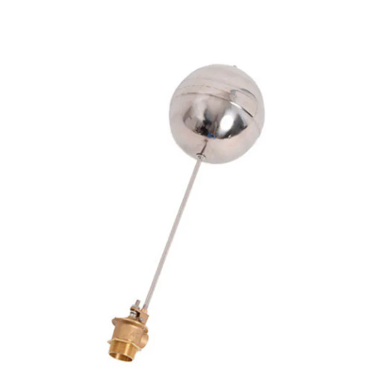Corrosion resistant manual control water level water tank dn50 brass float ball valve