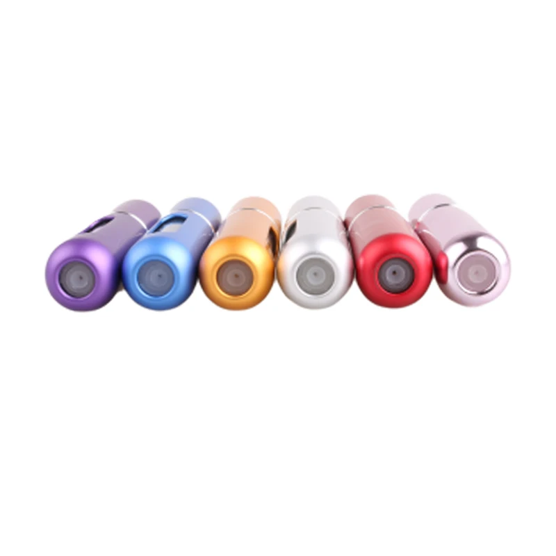 Hot sell Factory direct wholesale 5ml portable mini parfum travel pocket cute refillable perfume aluminum spray bottle