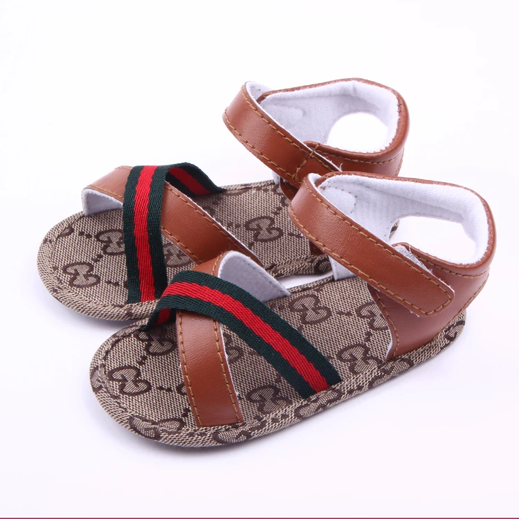 2021 New arrivals Fasion Newborn Soft Sole Boy Toddler Baby Sandals