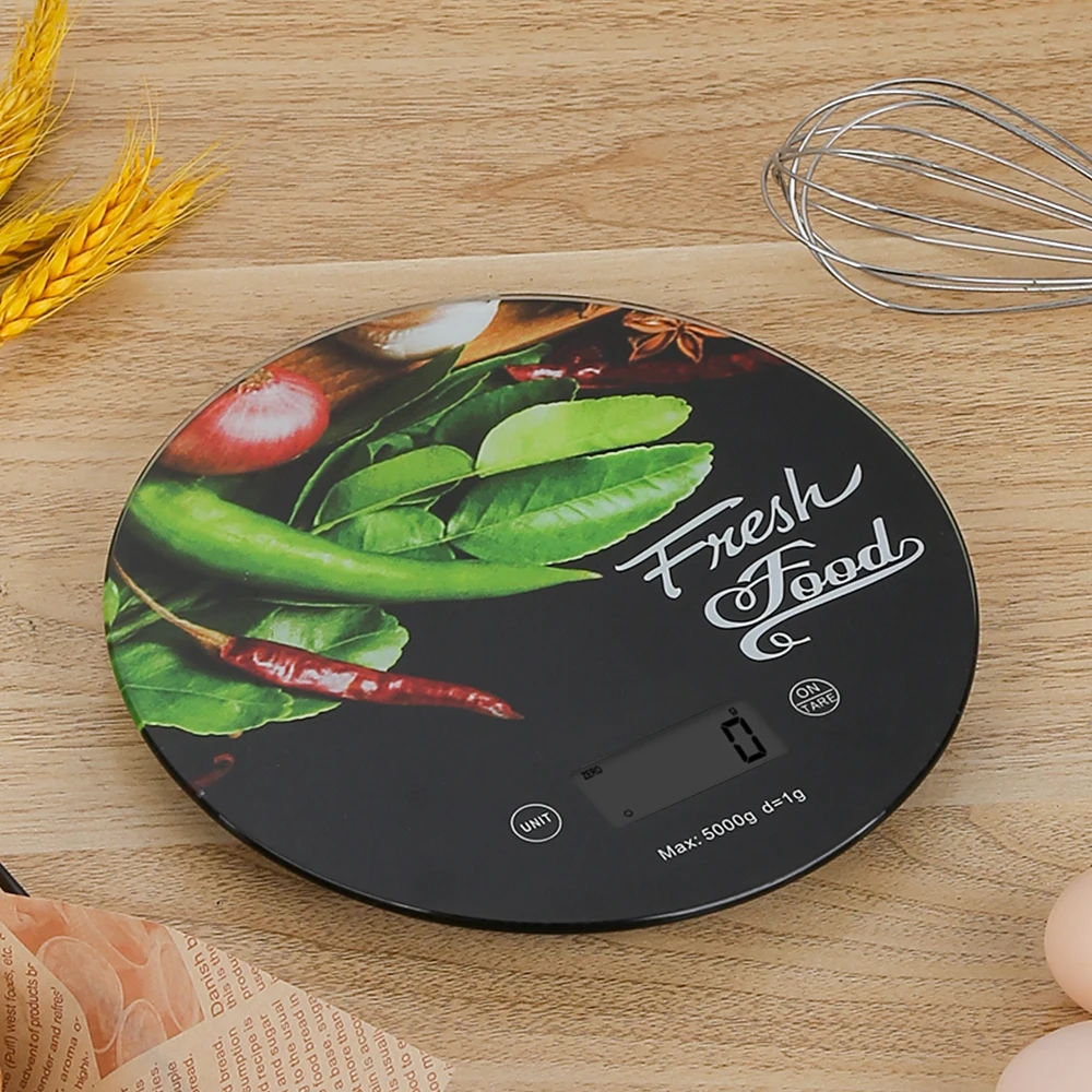 Glass surface oem image 3 unit g kg lb 5kg 1g cr2032 kitchen electronic oil pressure gauge kit food scale