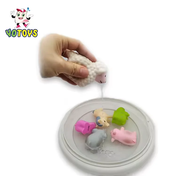Vinyl CE Standard Environmental Temperature Testing Rubber Bath Changing Color Bath Duck Animal Toy