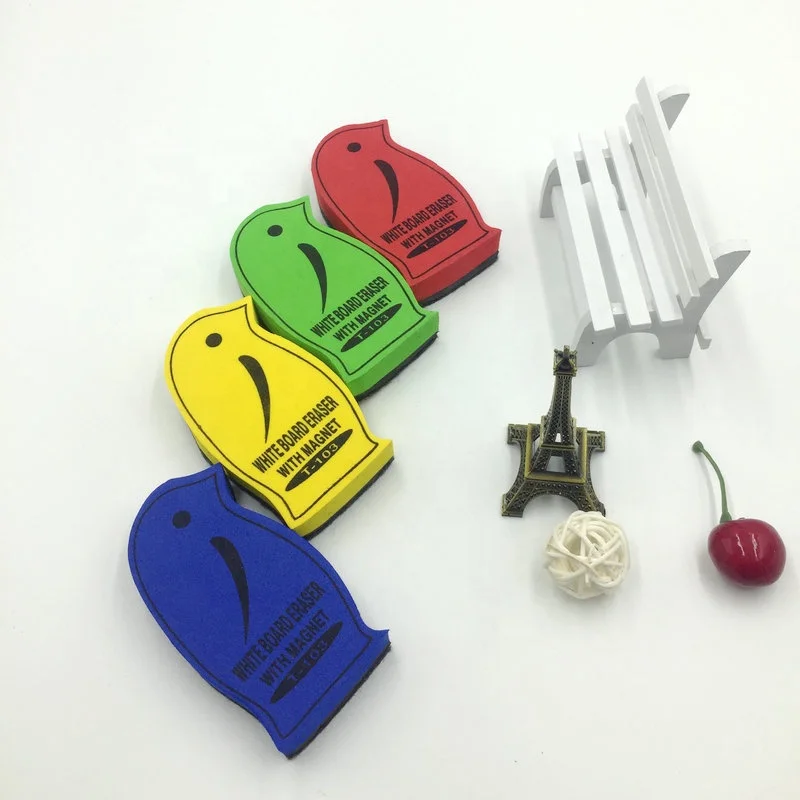 Wholesale Colorful Penguin Cute Whiteboard Eva Eraser Cleaner For Kids