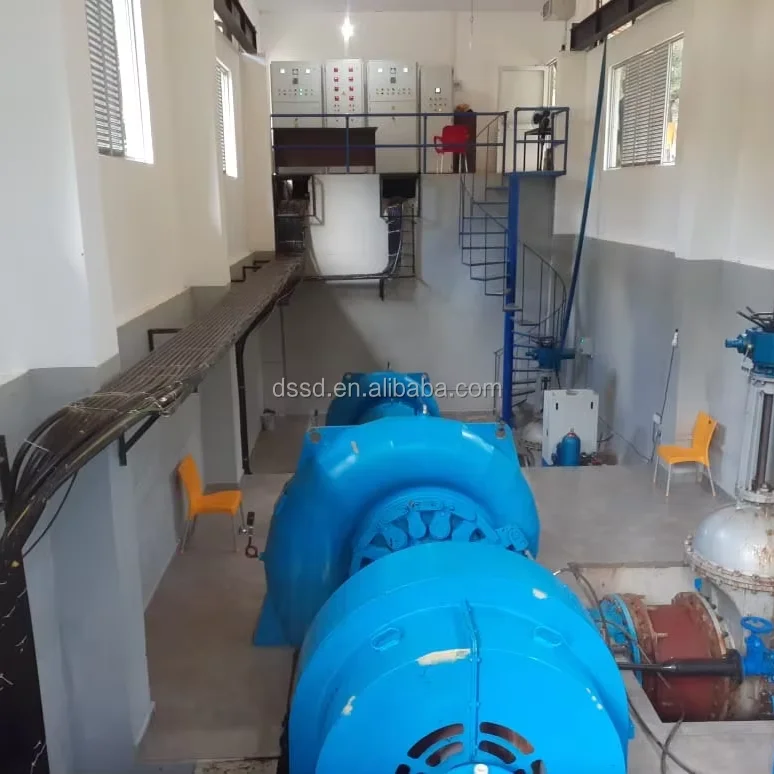Hot Selling Customized Francis Hydro Generator Water Turbine 400kw 700kw 1300kw for Small Power Hydroplant