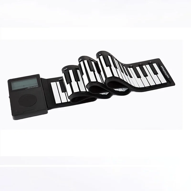  Пианино с гибкой клавиатурой гибкая клавиатура из PianoSilicon 49 клавиш цифровое рулонное фортепиано музыкальные