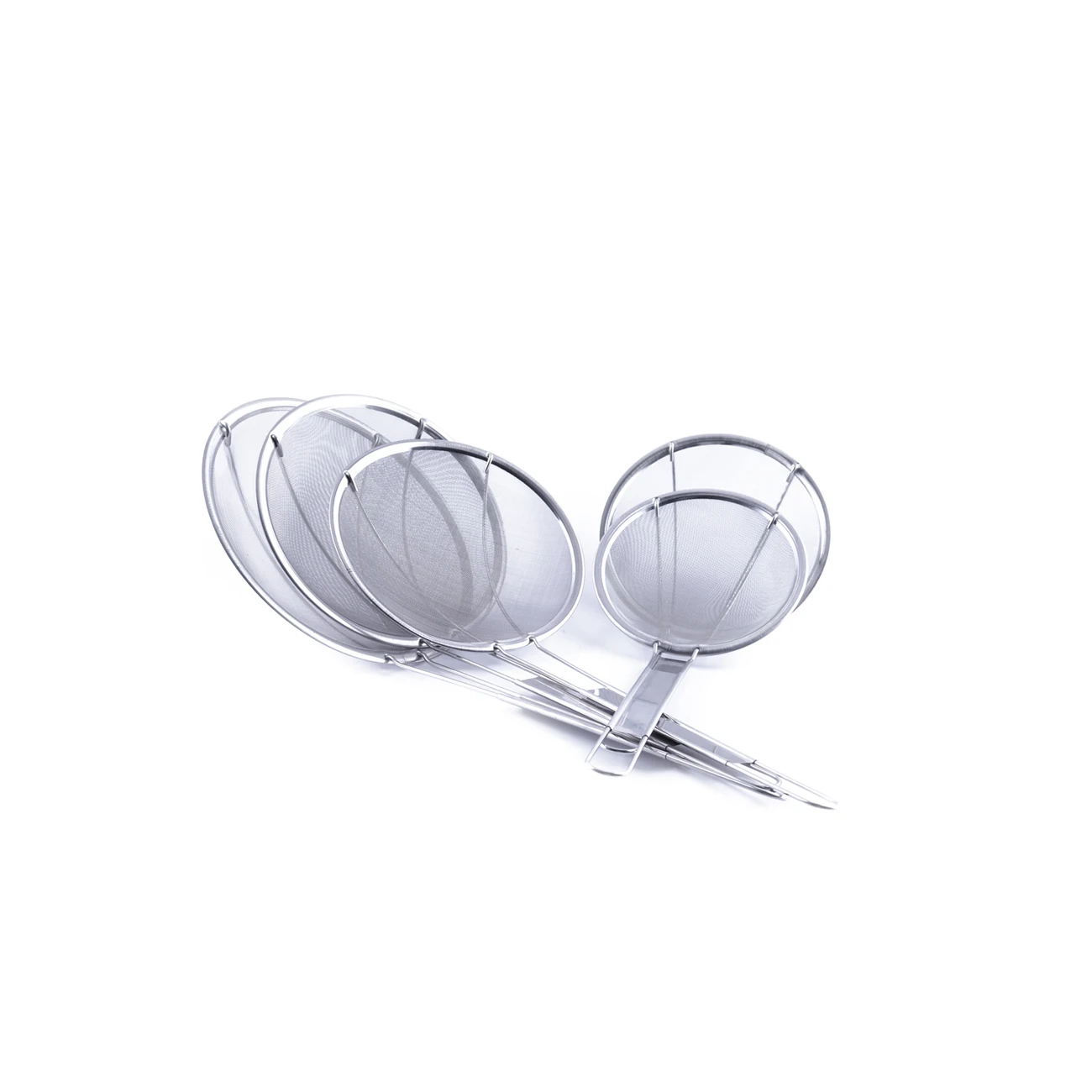 Stainless Steel Fine Mesh Strainers and colanders mesh strainer with handle for kitchen grease strainer frying skimmer