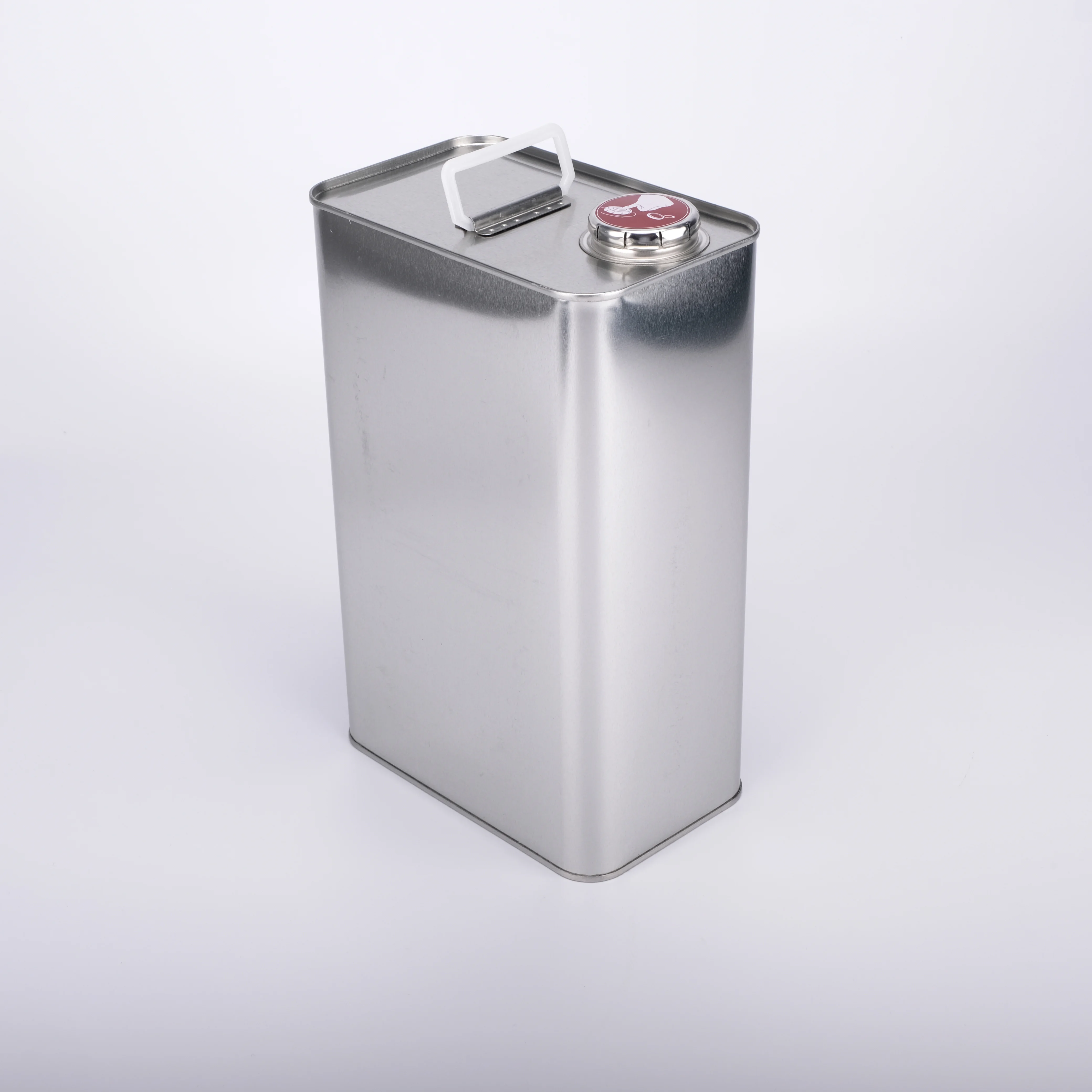 Wholesale 5 L chemical oil metal square paint tin cans rectangular empty jerry can