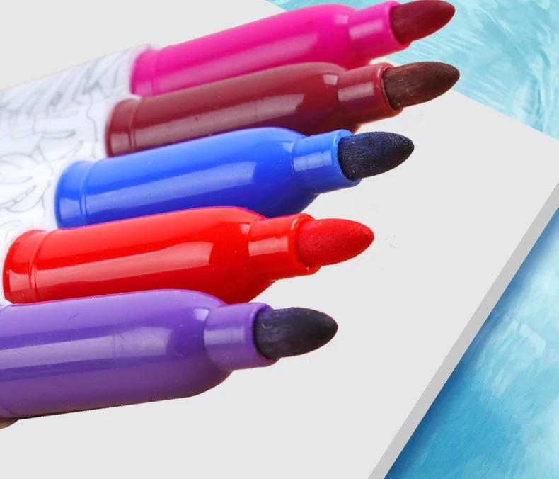 Акварельные фломастеры для рисования, детская цветная доска, магические фломастеры для акварели, фетровые наконечники, ручка для граффити «сделай сам» для детей