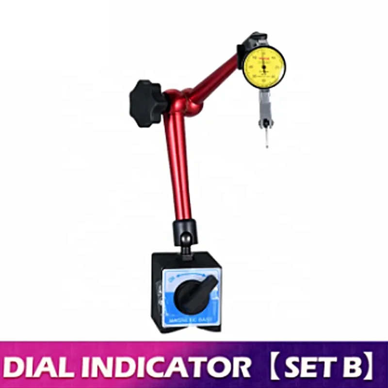 Universal Dial Indicator Magnetic Base Holder Dial Test Indicator Set High Precision Engraving Dial Indicator Measuring Tools