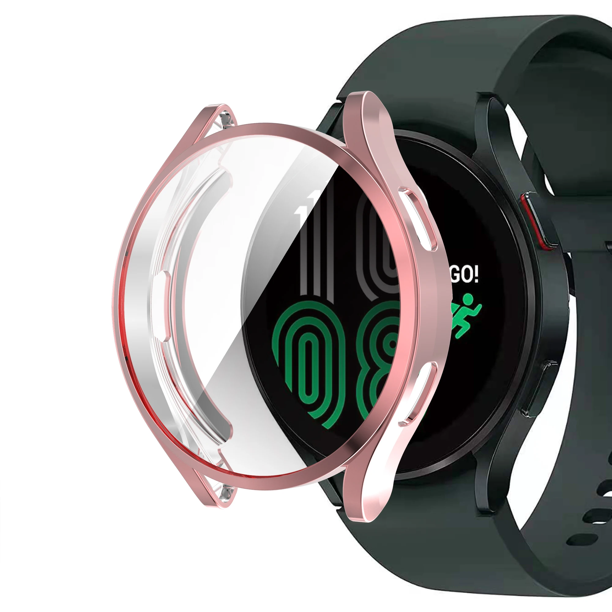 Противотуманное Закаленное стекло Защитная пленка Мягкий ТПУ Samsung Galaxy Watch 4 Защита экрана 44 мм