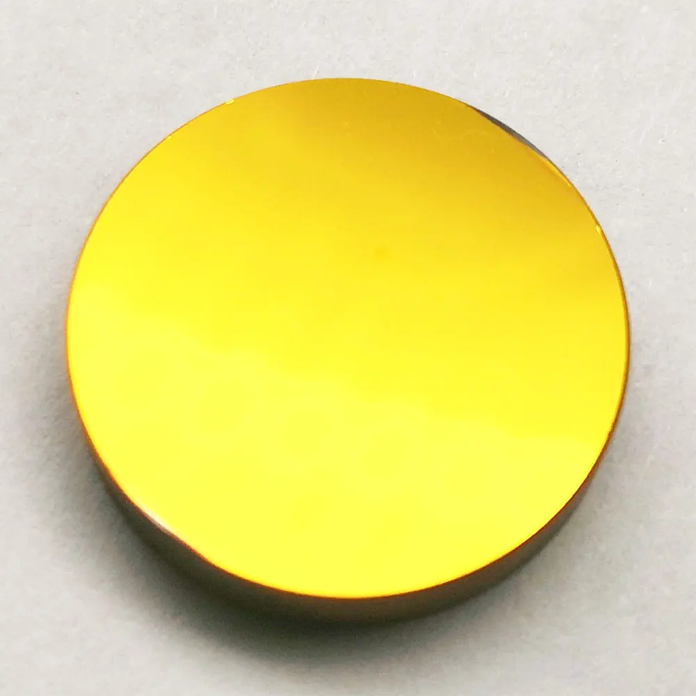 Custom high reflective gold coated Si/Silicon mirror for Co2 laser cutting/welding/marking machine