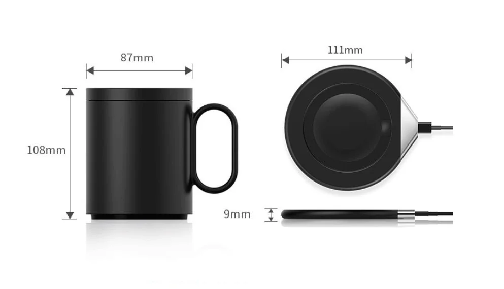 Cheap Smart Temperature Control Ceramic Coffee Mug