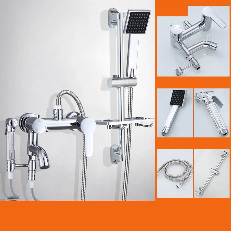 New Selling Minimalist Easy Install Household Shower Head Bathroom Cold Hot Lifting Design Shower Head