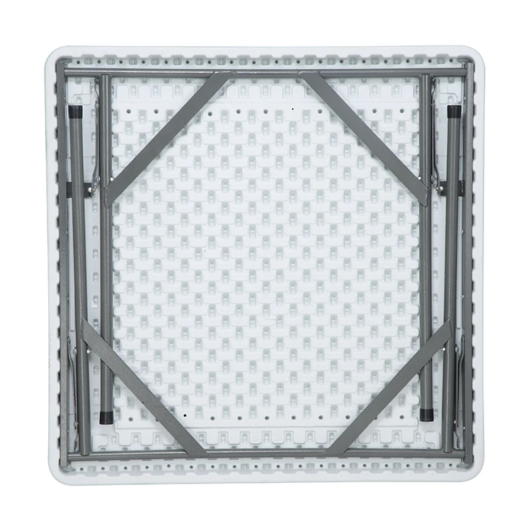 Square Table Plastic Coffee Marble Stone Side Wood Modern Folding Cocktail Dining Restaurant Wedding Outdoor Waterproof White