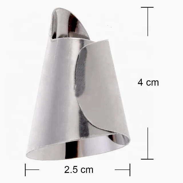
Logo Acceptable Stainless Steel Cutting Peeling Finger Guard For Soybeans Pistachio For Kitchen Cutting & Gift 