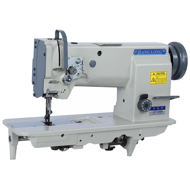 4400 chinese guangdong single needle walking foot with table and motor lockstitch price sewing machine 550w  factories in china