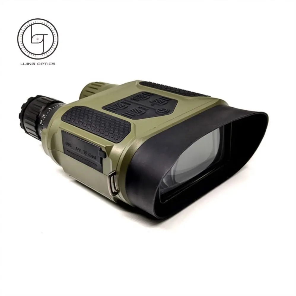 Цифровой бинокль ночного видения LIJING 3,5-7x31NV400 для полной темноты, цифровое ночное видение