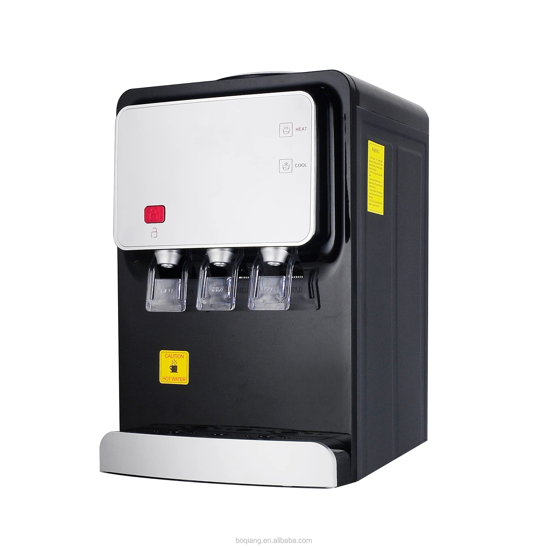 Mini water dispenser with hot warm cold water by compressor cooling(YLRT-N3)