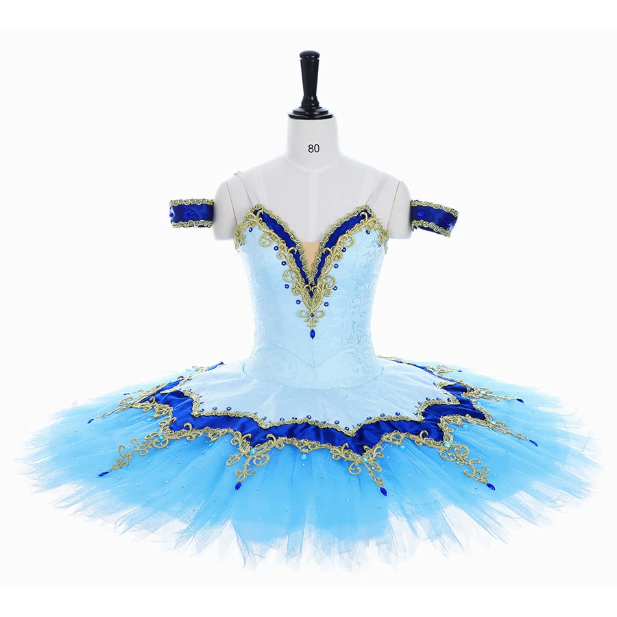 Girls ballet tutu adult customized classical blue bird  dance tutu women competition 12 layers Ballet  tutu professional