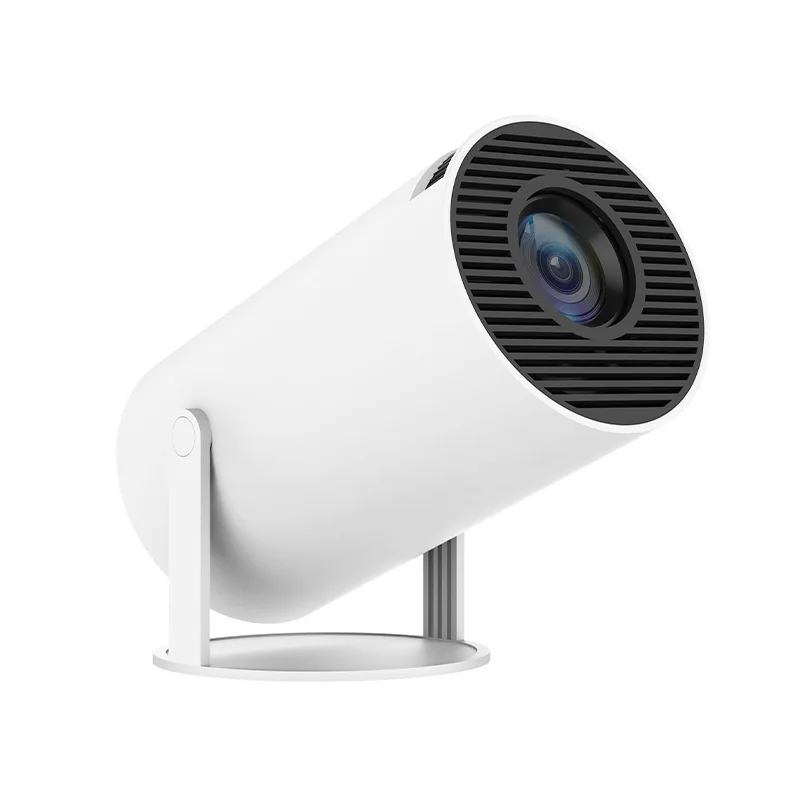 HY300 Pro Portable HD Outdoor Projector with Wireless On-Screen Mobile Phone Feature USB Power Source 1-Year Warranty
