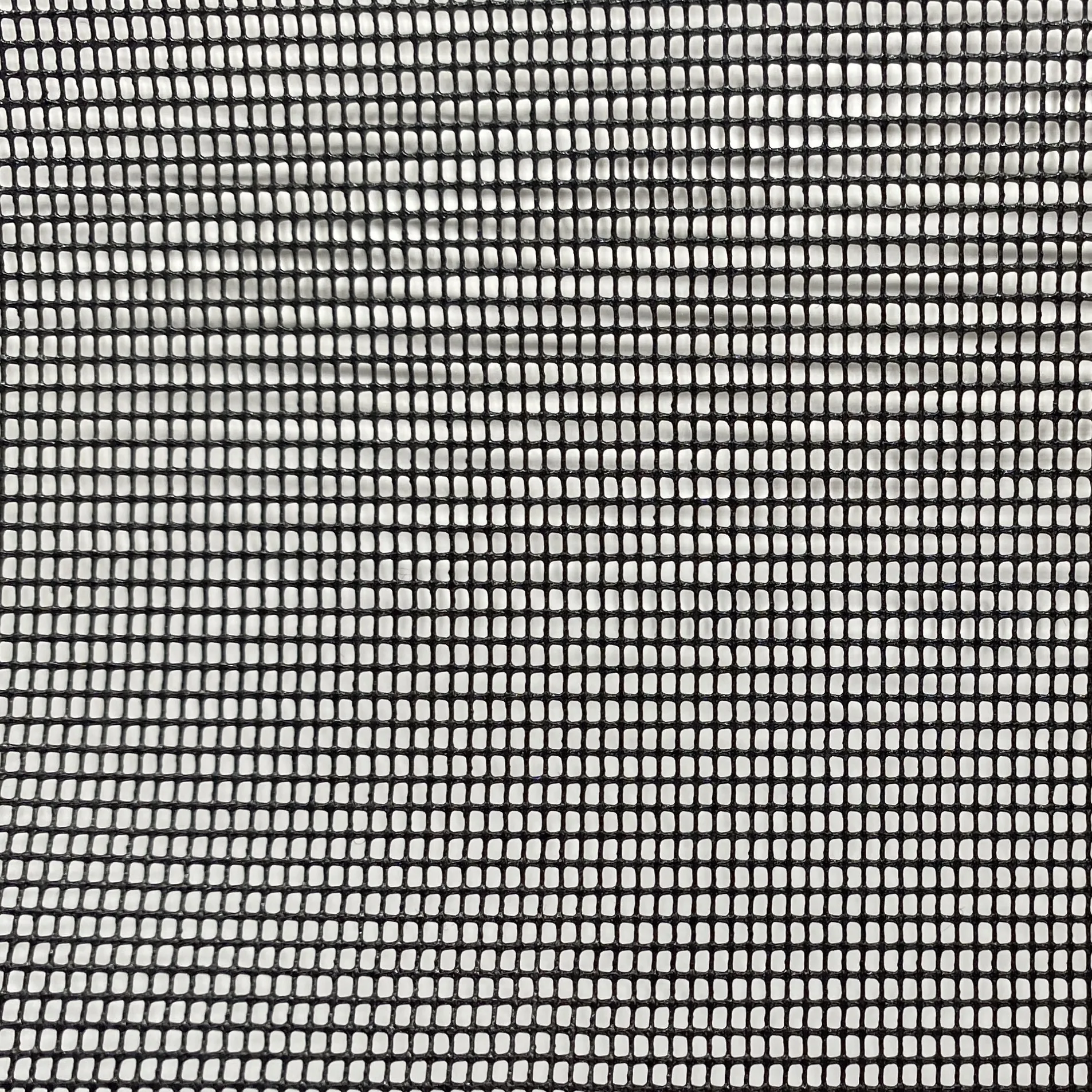 PVC coated warp knitted Raschel square polyester mesh fabric for bags, fence, safety guard, outdoor toy