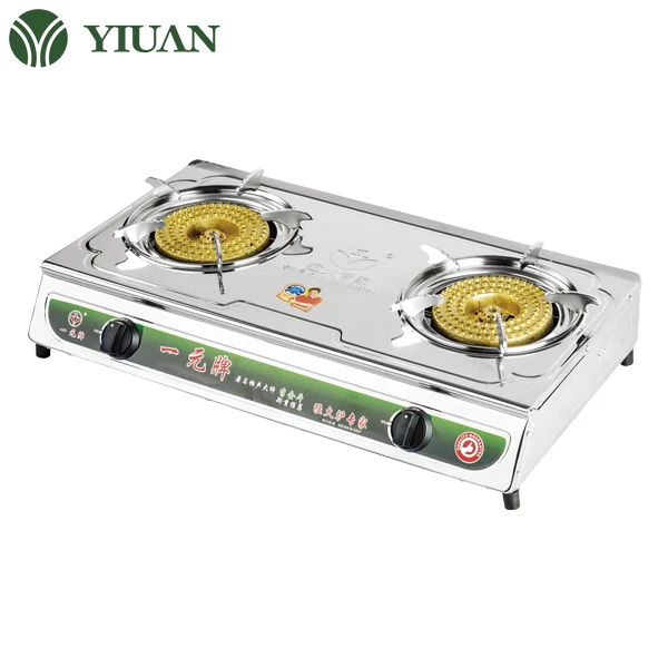 low pressure YYA-06 desktop high flame stainless steel kitchen price cooking gas stove gas cooker
