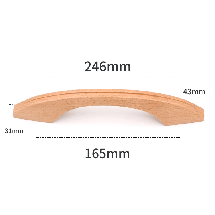 pure funeral supplier casket accessories of wooden coffin handle