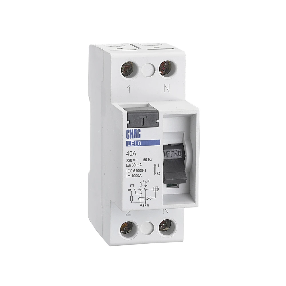 CHAC LEL8 (F360) 4p electric switch LECB 230V RCCD Residual Current Circuit Breaker electromagnetic rcd/rcbo/rccb