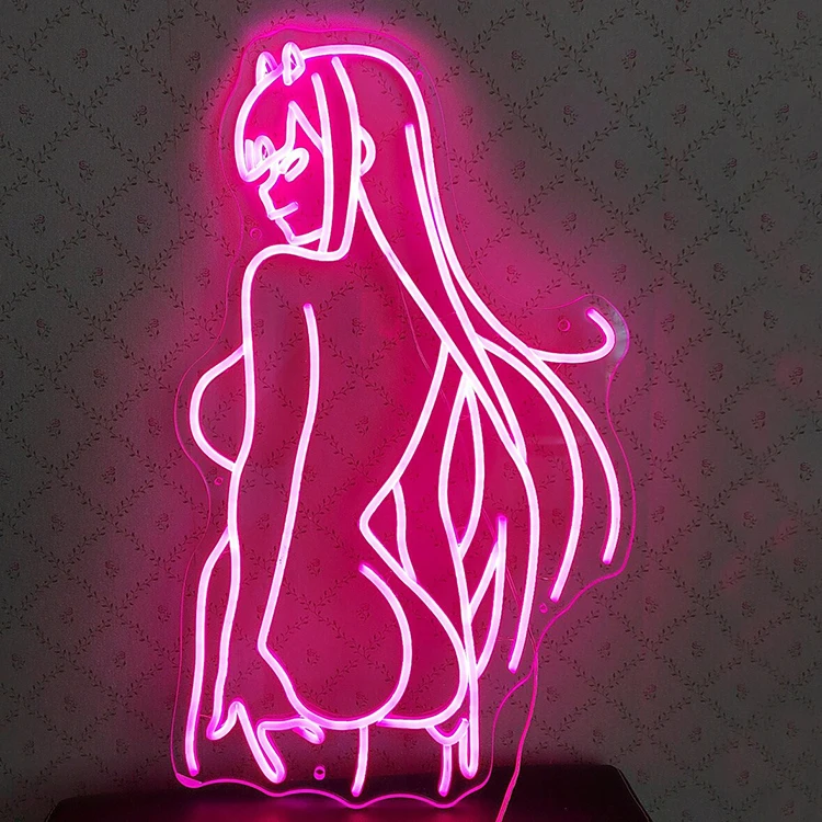Sexy lady neon sign lamp lighting Custom Neon Sign light  Decoration for bar KTV shop LED Neon Sign