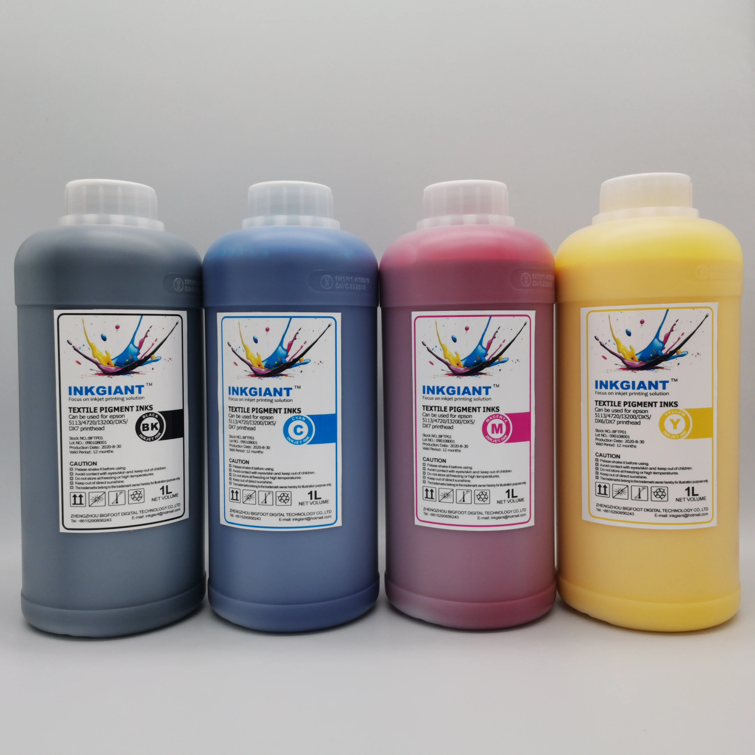 High quality best-selling pigment ink applied to DTF printer for clothes printing