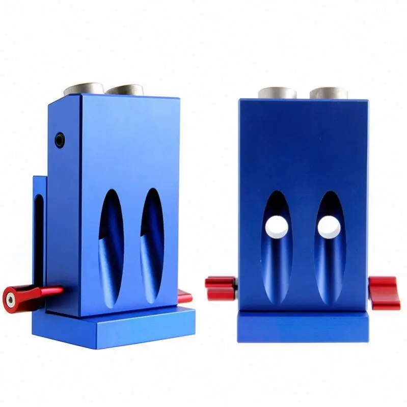 TEBAK Cheap high quality Pocket Hole Jig Drill Guider Doweling Joinery for Woodworking Durable W/Scale