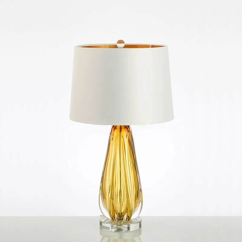 Nordic Modern Glaze Table Lamp Fashionable Art Living Room Bedroom  Hotel LED Personality Originality Desk Light