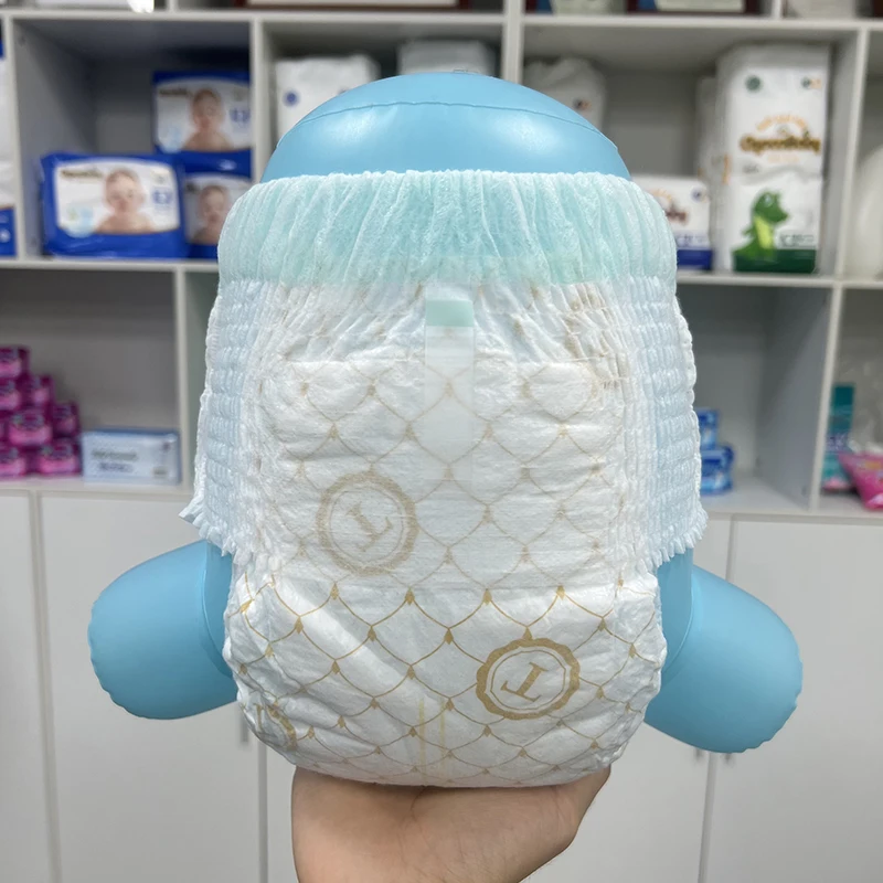 Free Sample Custom Wholesale Sap Super Absorbing Performance Disposable Ultra Thin Cotton Baby Diapers Nappies