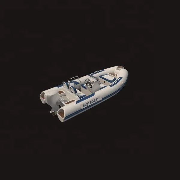 2023 Latest Design Rib boat factory CE rigid hypalon inflatable rib boat 480 with outboard engine motor for sale