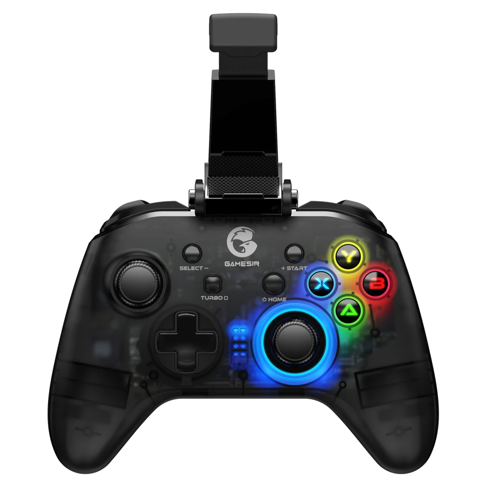 GameSir T4Pro  LED  Wireless Controller for Windows 2.4G Switch/PC/iOS/Android, Dual Shock Vibration  BT Mobile Gamepad